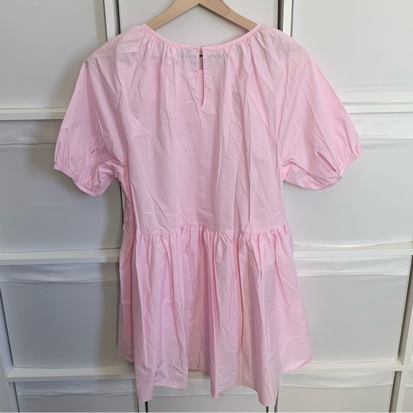 Hill House Francesca Puff Sleeve Top in Pink - Picture 6 of 6